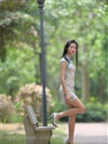 Model: Ning Ning, Green Shade Cheongsam Show(12)